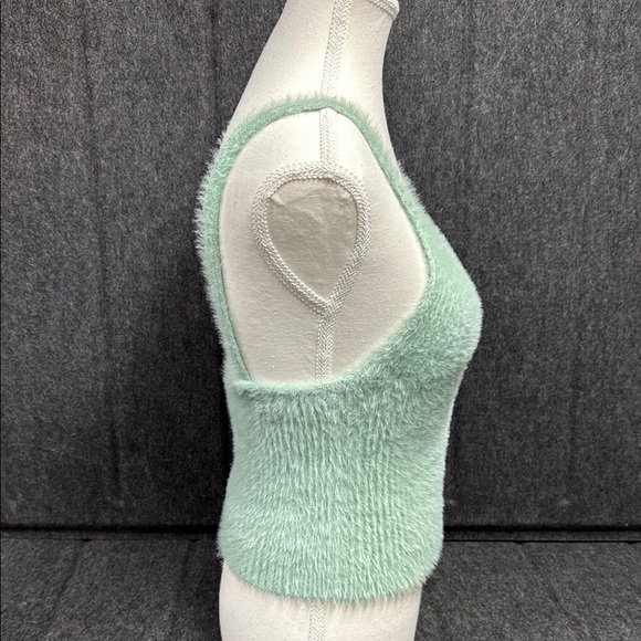 Altar'd State Green Ribbed Fitted Tank Top - Picture 4 of 8